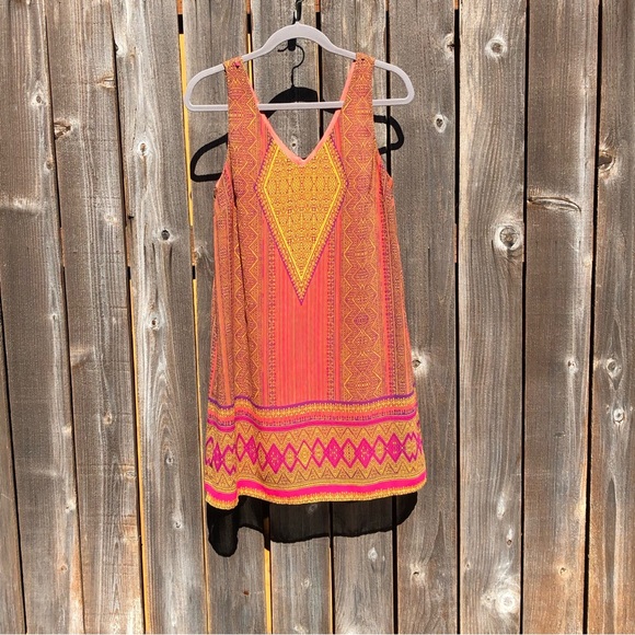 City triangles orange tunic dress size medium - Picture 10 of 14